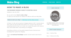 Desktop Screenshot of makeblog.org